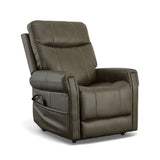 Jenkins Power Lift Recliner With Right-Hand Control & Power Headrest - Driftwood | Flexsteel