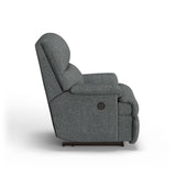 Triton Transitional Fabric Power Recliner | Flexsteel