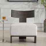 Finlay Dark Walnut Accent Chair - Dark Brown by Uttermost - View 2