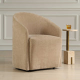 Harbor Dining Chair Flax - Light Brown by Uttermost - View 3