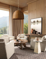 Melange Holy Cow Spot Table - Beige by Hooker Furniture - View 4