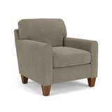 Moxy Fabric Chair, Rounded Mailbox Arms | Flexsteel