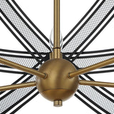 Spherical 5 Light Pendant - Bronze / Black by Uttermost - View 8