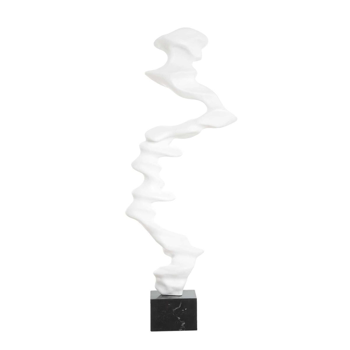 Flux Indoor-Outdoor Sculpture - White by Uttermost - View 4