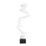Flux Indoor-Outdoor Sculpture - White by Uttermost - View 4
