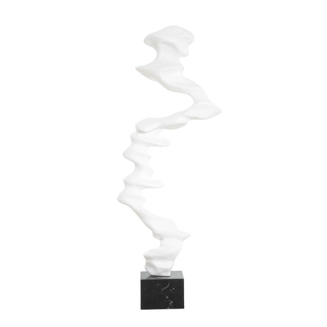 Flux Indoor-Outdoor Sculpture - White by Uttermost - View 4