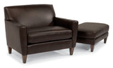 Digby Leather Chair And a Half | Flexsteel