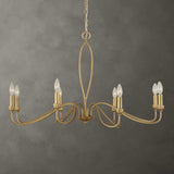 Corella 8 Light Chandelier - Gold by Uttermost - View 2