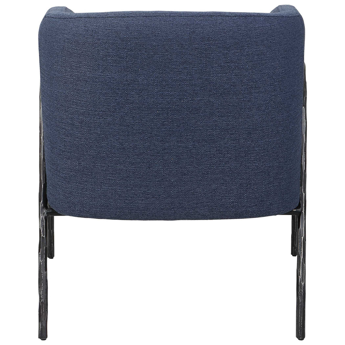 Jacobsen Barrel Chair Denim - Blue by Uttermost - View 6