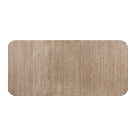 Rectangular wooden mat with a natural finish on a white background