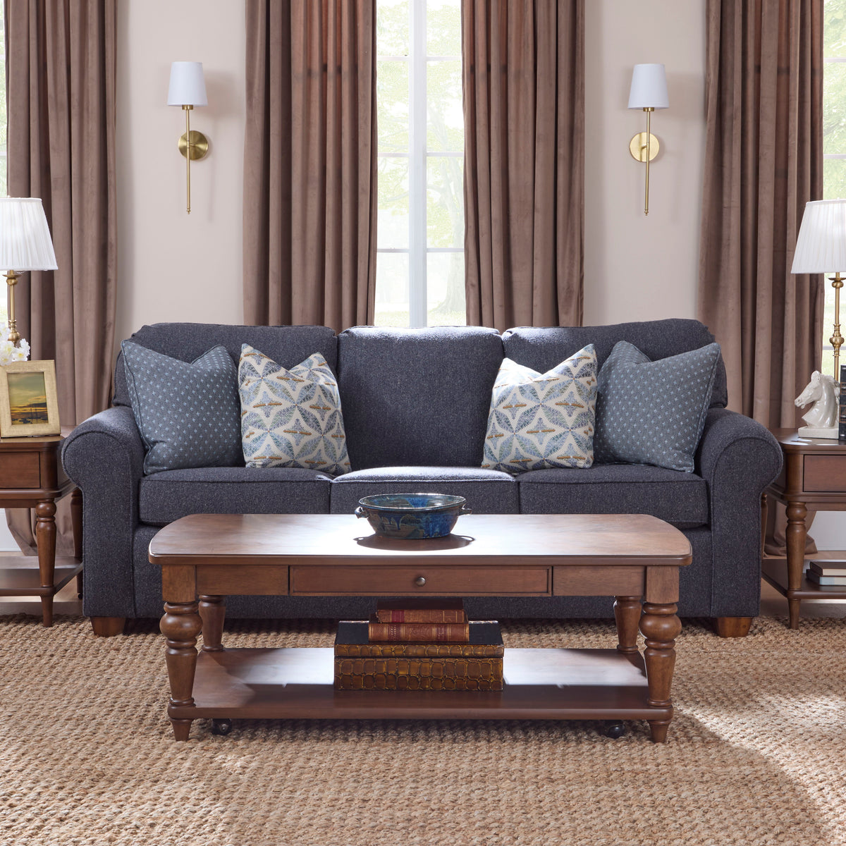 Thornton Fabric Sofa | Flexsteel