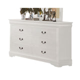 Acme - Louis Philippe Dresser 23835 White Finish