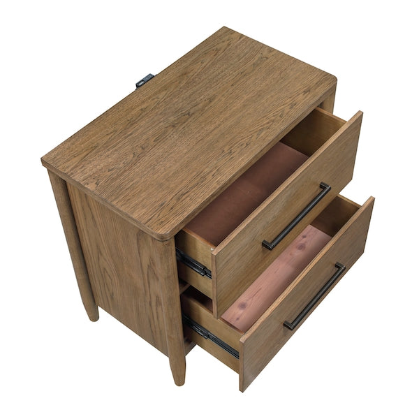 Pinehurst Brown Hickory Veneer Platform Bedroom Set – Homelegance - Home Elegance USA