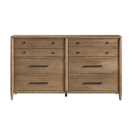 Pinehurst Brown Hickory Veneer Platform Bedroom Set – Homelegance - sold by Home Elegance USA