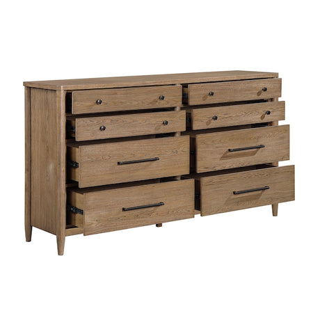 Pinehurst Brown Hickory Veneer Platform Bedroom Set – Homelegance - sold by Home Elegance USA