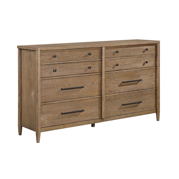 Pinehurst Brown Hickory Veneer Platform Bedroom Set – Homelegance - Home Elegance USA