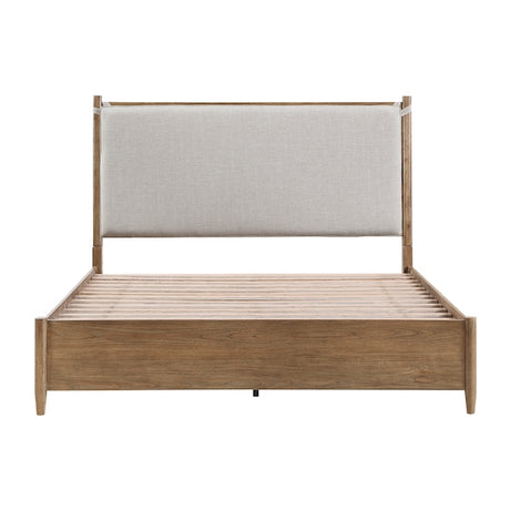 Pinehurst Brown Hickory Veneer Platform Bedroom Set – Homelegance - sold by Home Elegance USA