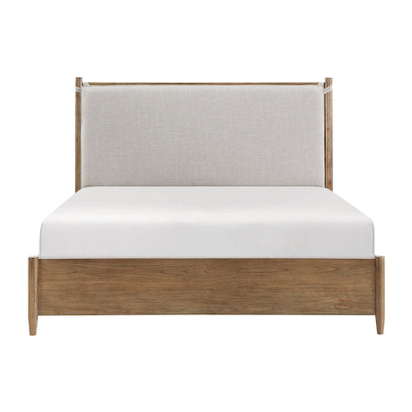 Pinehurst Brown Hickory Veneer Platform Bedroom Set – Homelegance - sold by Home Elegance USA