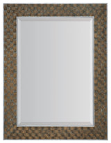 Sundance Portrait Mirror - Light Brown / Dark Brown by Hooker Furniture - View 1