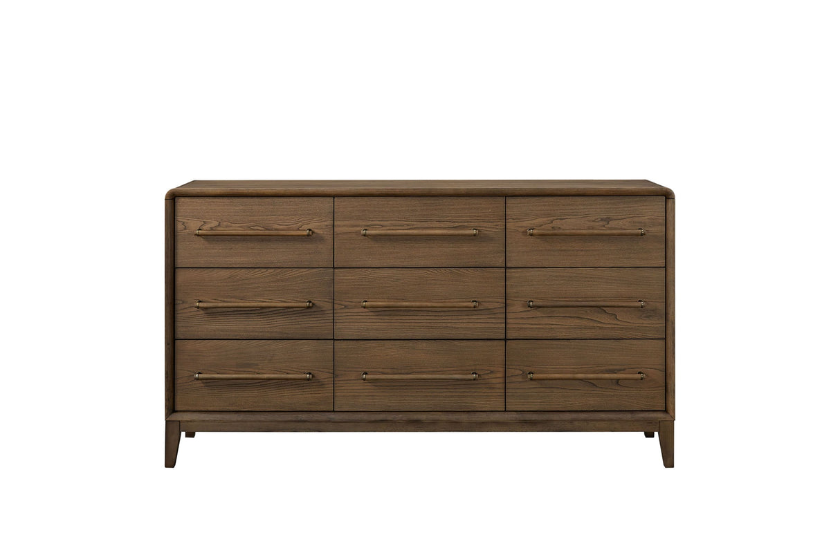 9-Drawer Dresser - Latte