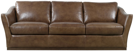 Fairfax Stationary Sofa - Dark Brown by Hooker Furniture - View 7