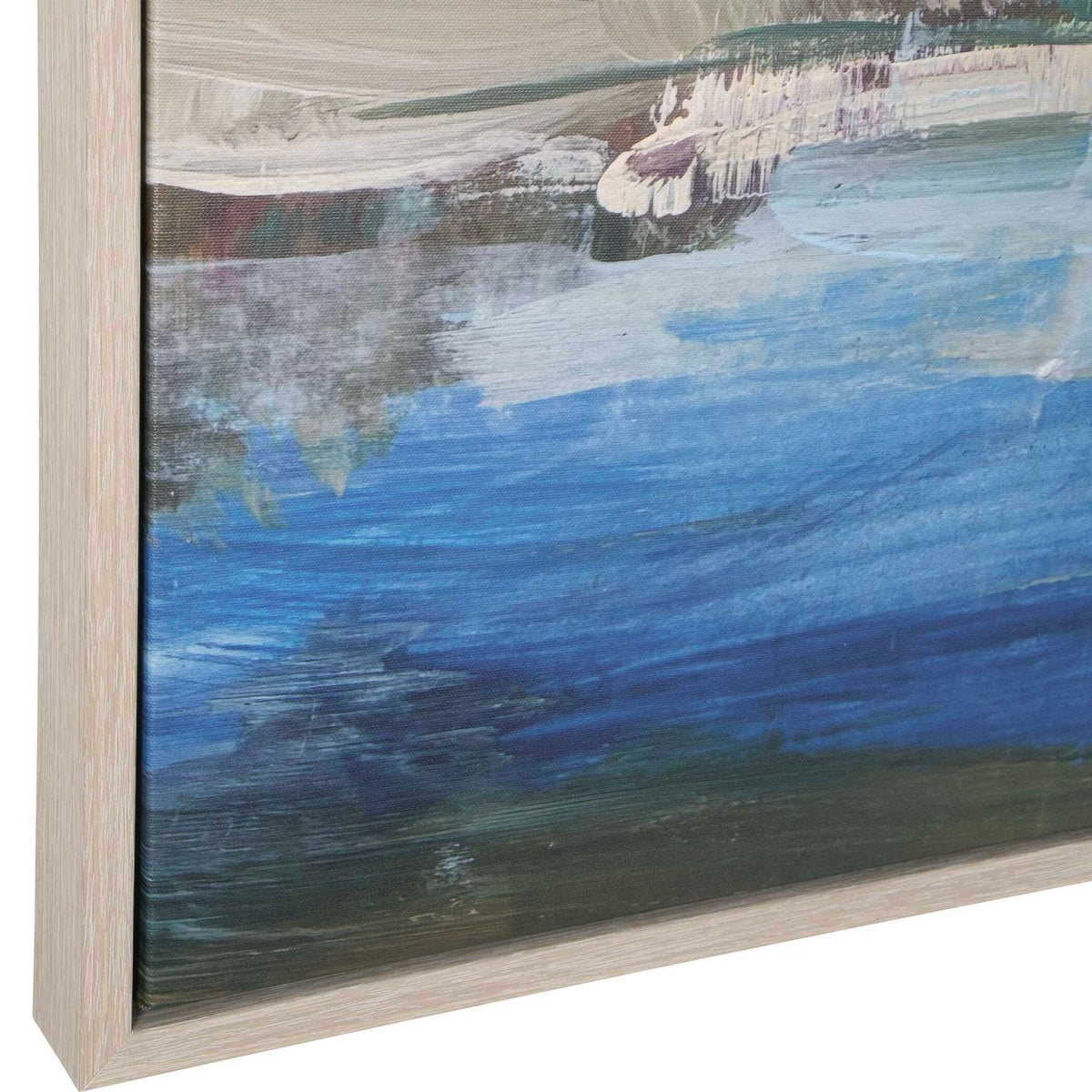 Lush Valley Framed Canvas - Light Blue by Uttermost - View 6