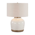 Jarret Glaze Table Lamp - White by Uttermost - View 1