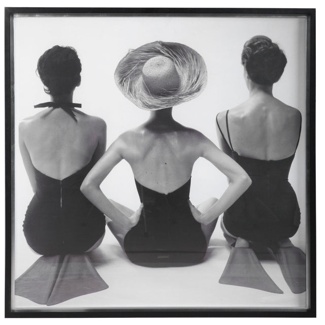 Ladies' Swimwear, 1959 Fashion Print - Black by Uttermost - View 1