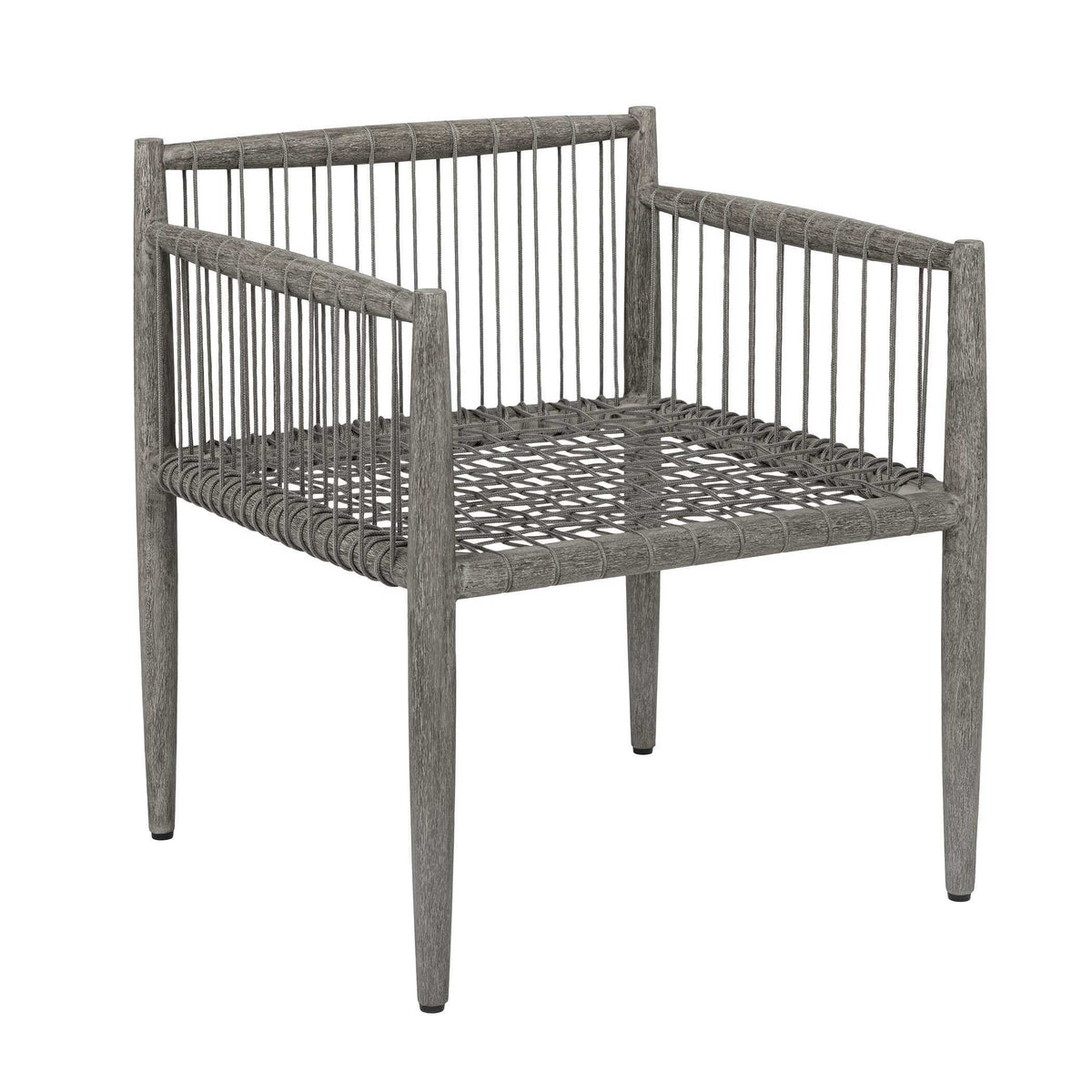Borneo Outdoor Dining Chair Dove - Light Gray by Uttermost - View 7