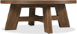 Driftwood Round Coffee Table Medium Wood - Dark Brown by Hooker Furniture - View 1