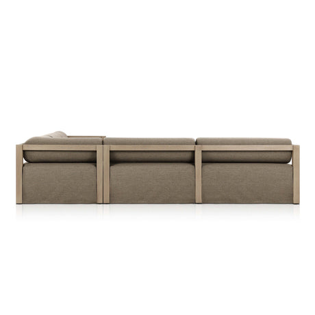 Laskin Outdoor 3Pc Sectional - Alessi Fawn | Four Hands Furniture