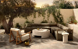 Laskin Outdoor 3Pc Sectional - Alessi Fawn | Four Hands Furniture