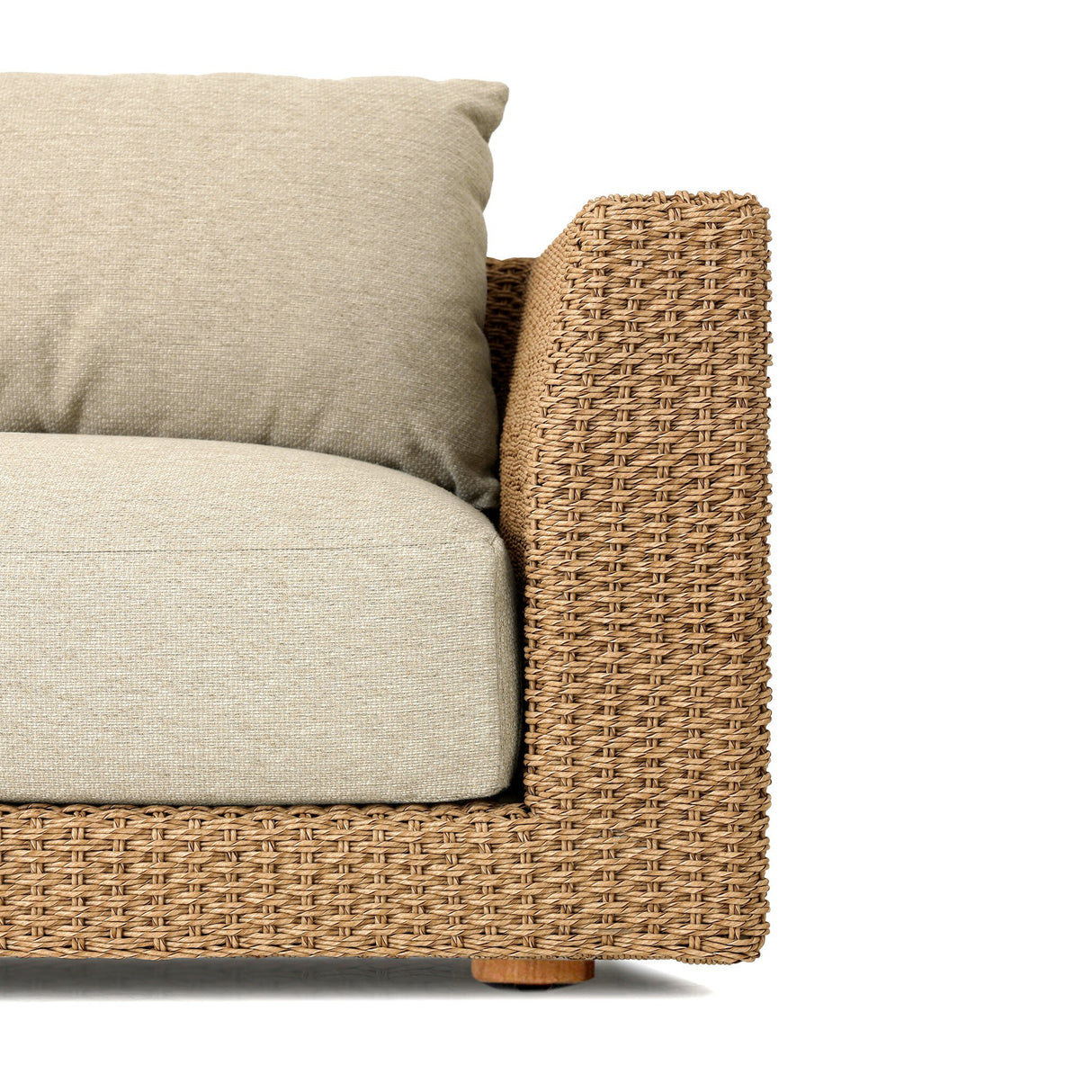 Sylvan Outdoor 3Pc Sectional - Casa Cream | Four Hands Furniture
