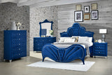 Dante Nightstand 24223 Blue Velvet | Acme - 24223 - Home Elegance USA - 3