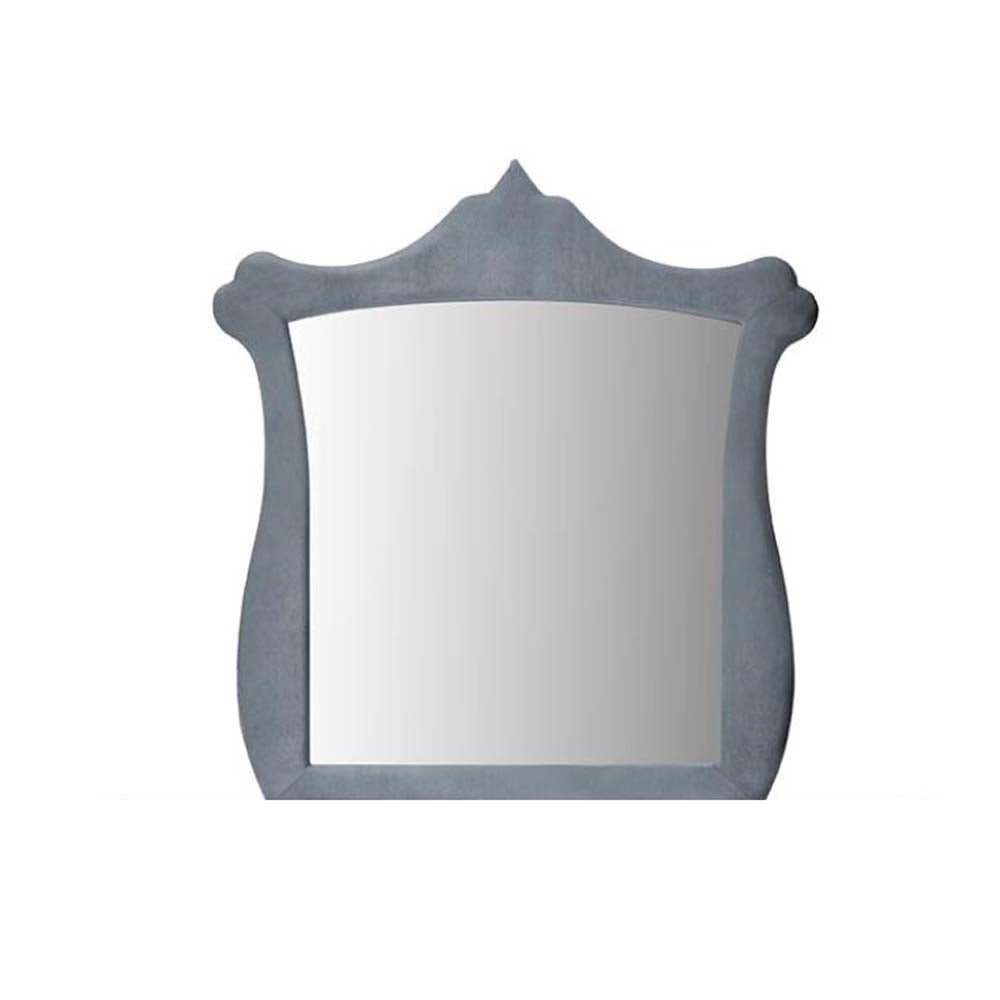 Dante Mirror 24234 Gray Velvet | Acme - 24234 - Home Elegance USA - 1