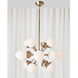 Droplet 16 Light Sputnik Chandelier - Yellow by Uttermost - View 6