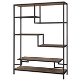 Sherwin Industrial Etagere - Light Brown / Black by Uttermost - View 5