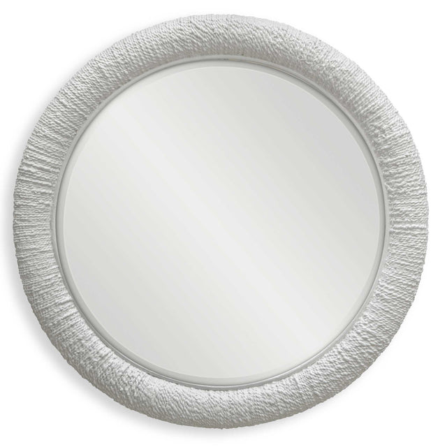 Mariner Round Mirror - White by Uttermost - View 1
