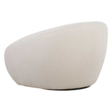 DeSoto Swivel Chair Cream - White by Uttermost - View 7