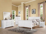 Acme - Louis Philippe III Queen Bed 24500Q White Finish