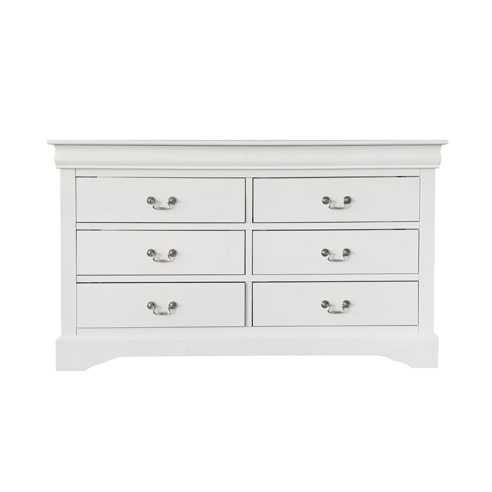 Acme - Louis Philippe III Dresser 24505 White Finish