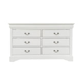 Acme - Louis Philippe III Dresser 24505 White Finish