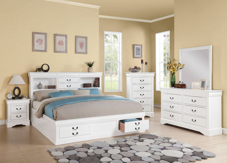 Acme - Louis Philippe III Dresser 24505 White Finish