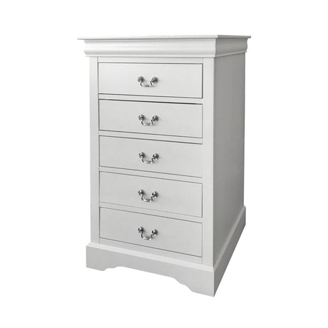 Acme - Louis Philippe III Chest 24506 White Finish