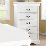 Acme - Louis Philippe III Chest 24506 White Finish