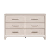 2451 Montrose White Bedroom Set with LED Headboard & Storage – Modern Design