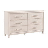2451 Montrose White Bedroom Set with LED Headboard & Storage – Modern Design