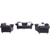 3 Piece Living Room Sofa Set, including 3 - Seater Sofa, Loveseat and Sofa Chai | Home Elegance USA