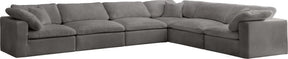 Cozy - Modular Sectional Cloud 6 Piece - Grey