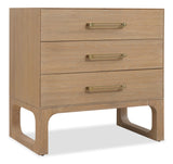 Banyon Bay Three Drawer Nightstand - Light Brown by Hooker Furniture - View 1